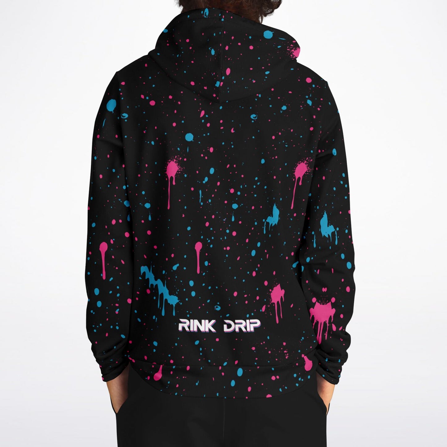 Rink Drip Adult Hoodie – Splatter Series: Paint the Ice