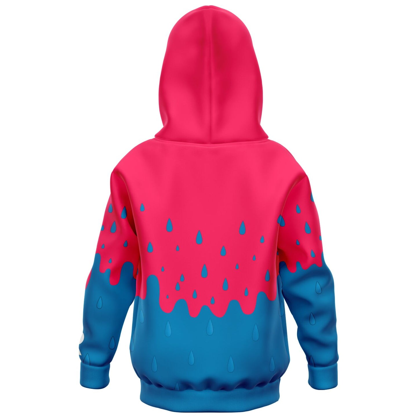 Rink Drip Youth Hoodie – Pink & Blue Drop Edition