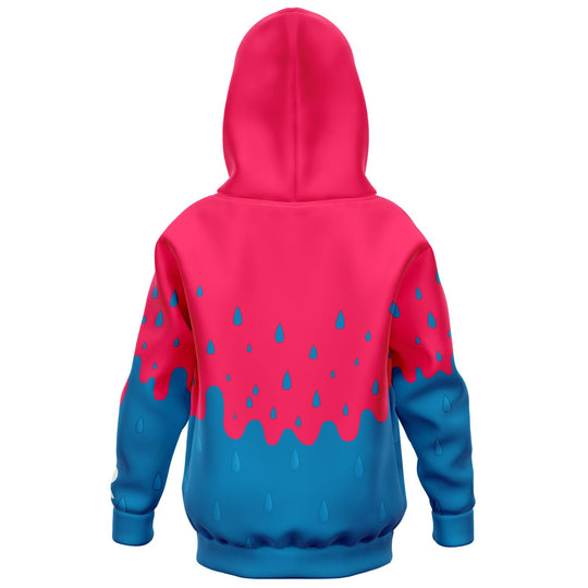 Rink Drip Youth Hoodie – Pink & Blue Drop Edition