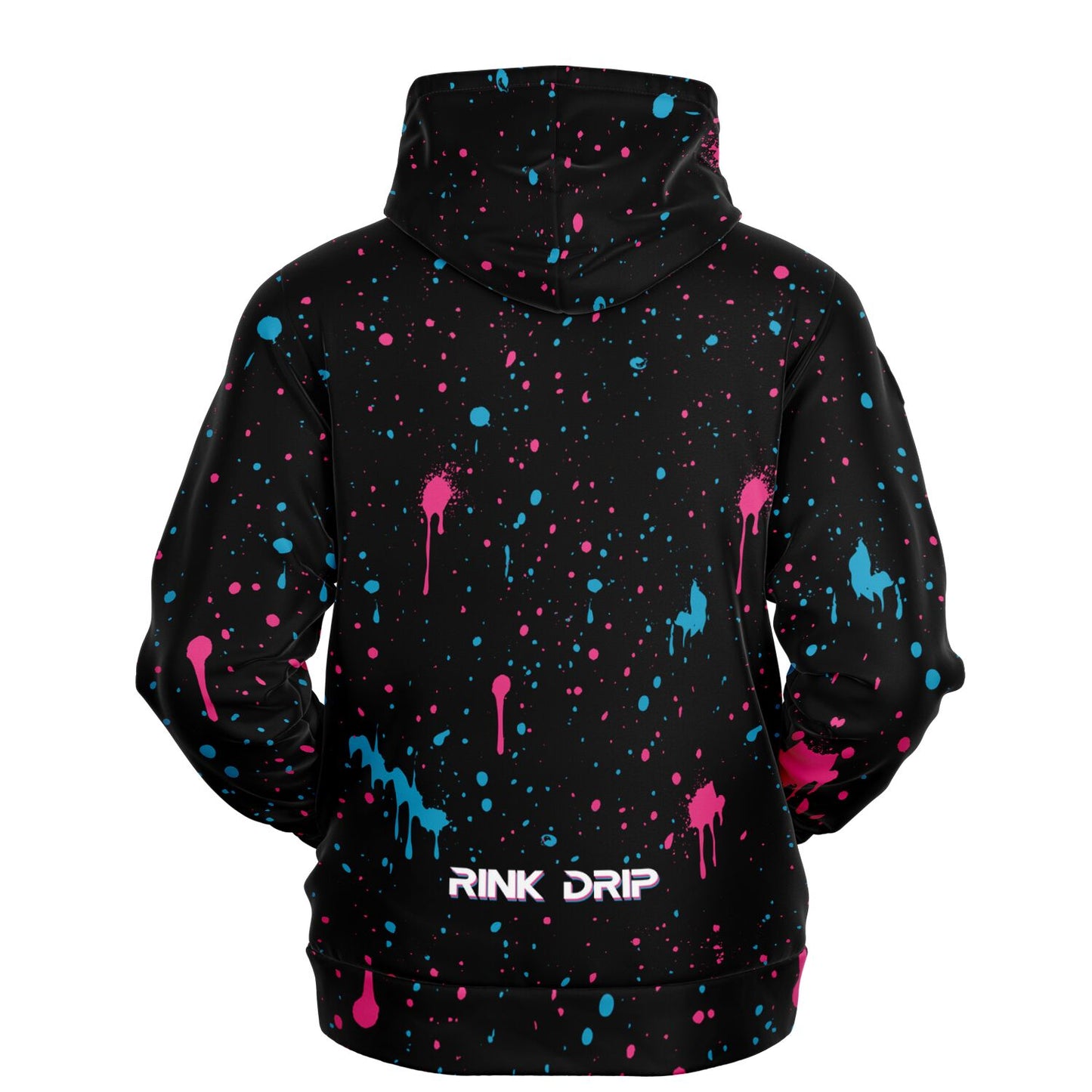 Rink Drip Adult Hoodie – Splatter Series: Paint the Ice