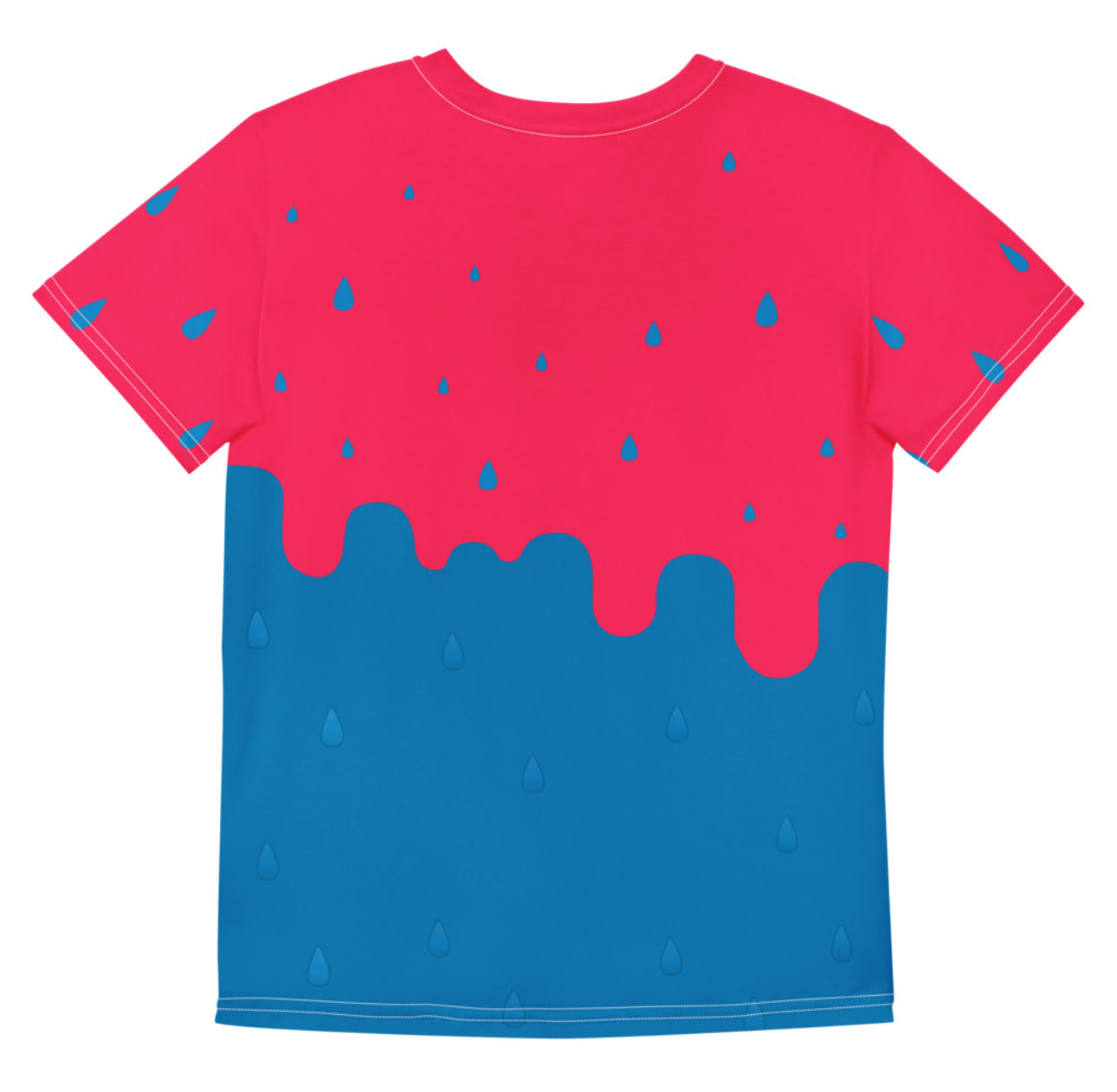 Rink Drip Youth Tee - Pink & Blue Drop Edition