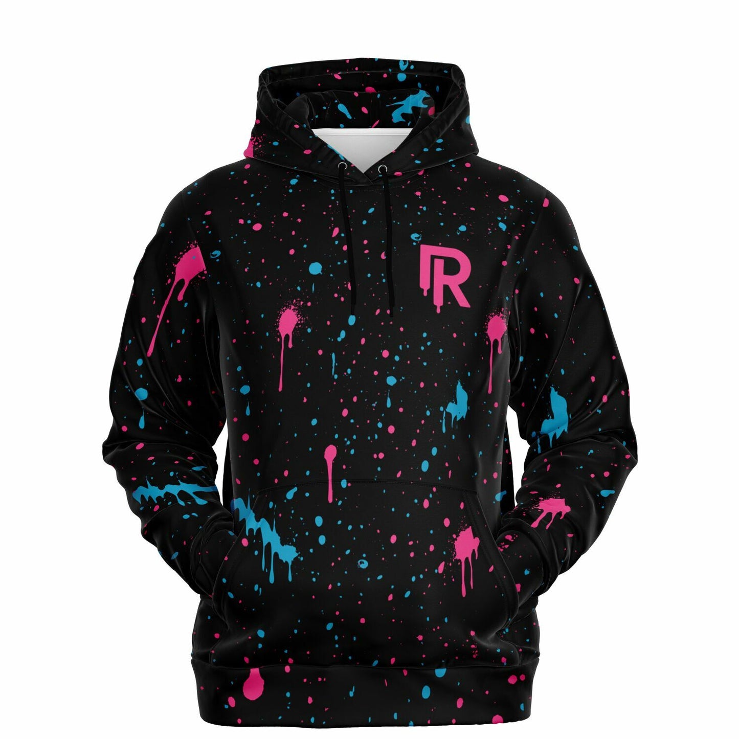 Rink Drip Adult Hoodie – Splatter Series: Paint the Ice