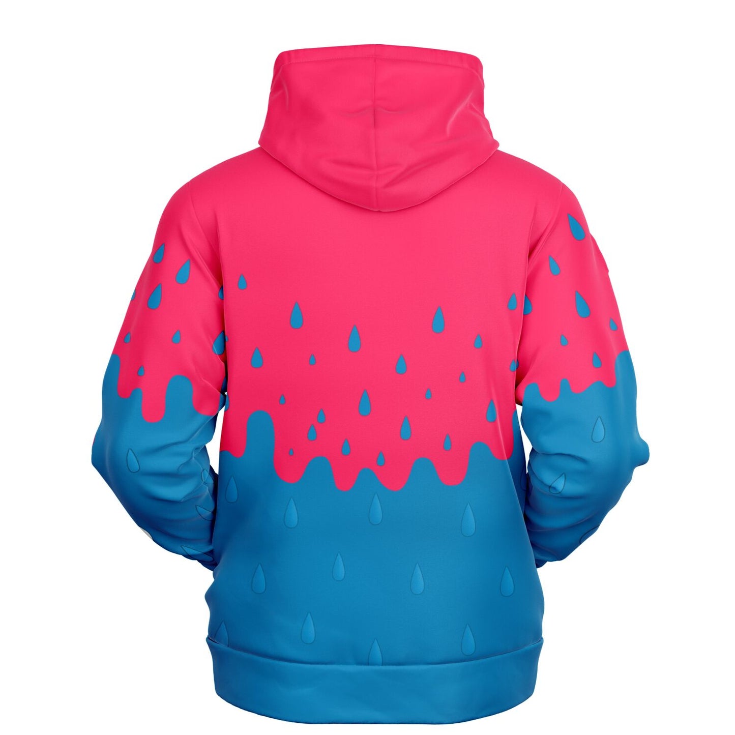 Rink Drip Adult Hoodie – Pink & Blue Drop Edition